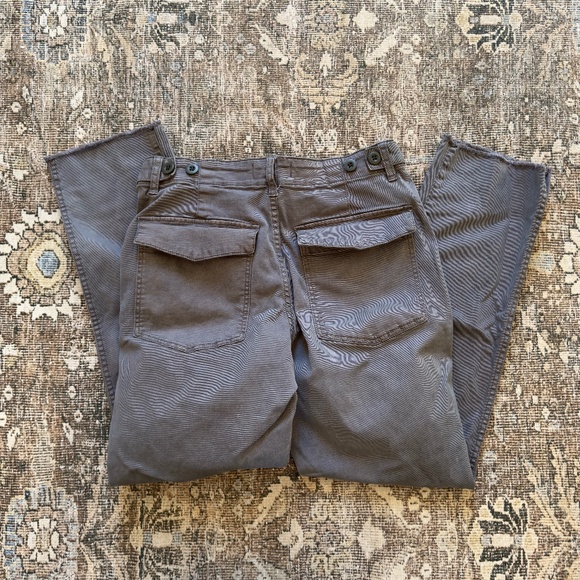 Madewell The Slim Straight Utility Pant in Garment Dye size 27 NWT •NS280 - Picture 13 of 15